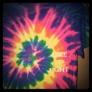 Travis Scott astroworld tie dye shirt size small